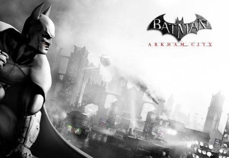 Batman Arkham City - arkham, city, bat, man