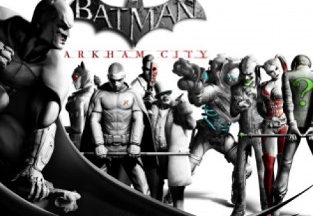 Batman Arkham City - arkham, city, bat, man