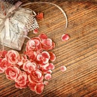 Vintage Heart and Gift