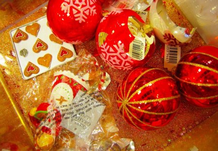 Christmas Decorations - ornaments, christmas, decarations, balls