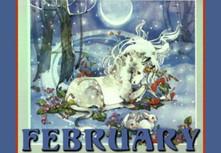 unicorn - february, unicorn