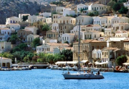 Island of Symi Greece - islands, simi, architecture, greece, symi