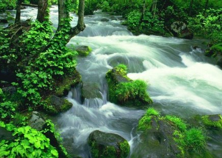 Waterfalls - nature, waterfalls