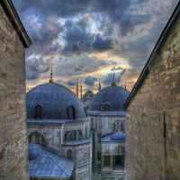 The Blue Mosque from Hagia Sophia