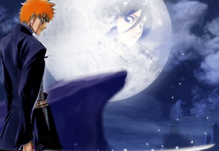 Bleach - bleach, rukia, anime, ichigo, sword