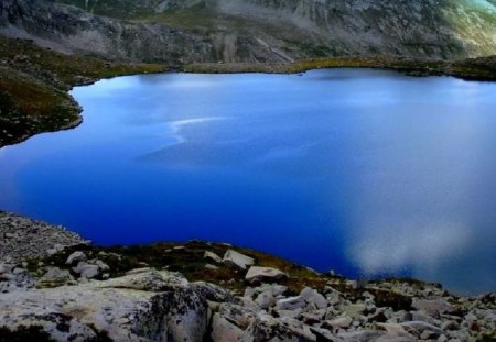 ice lake kachgar mountains - lake, icy, mountain