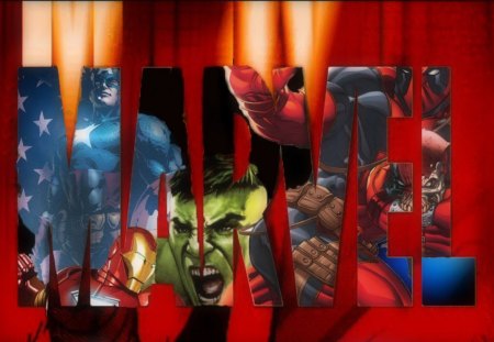 Super Marvel - hulk, deadpool, dead pool, movie, avengers, captain america, ironman, marvel