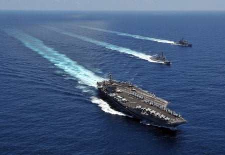 The Mighty US Navy - the mighty us navy, us navy, aircraft carrier, us navy aircraft carrier