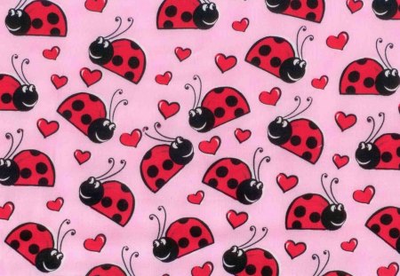 HAPPY LADYBUGS - prints, litle, ladybug, happy