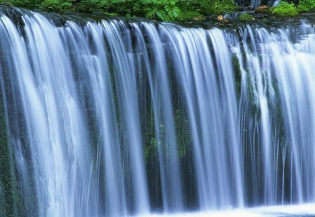 waterfalls - nature, water, waterfalls, river