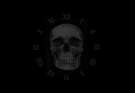 time of dead - skull, dead, walking, hour, watch