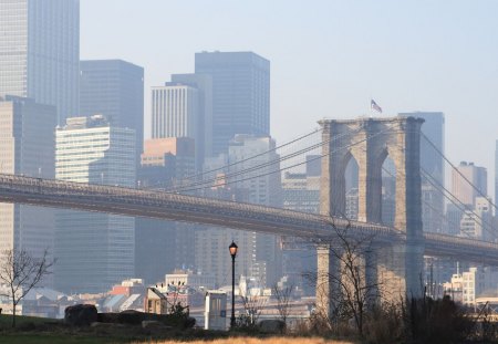 brooklyn bridge - brooklyn, york, bridge, usa, new