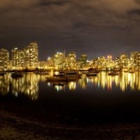 False Creek At Night