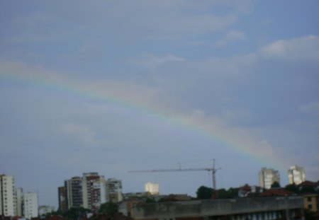 rainbow - calm, picture, rainbow, noce