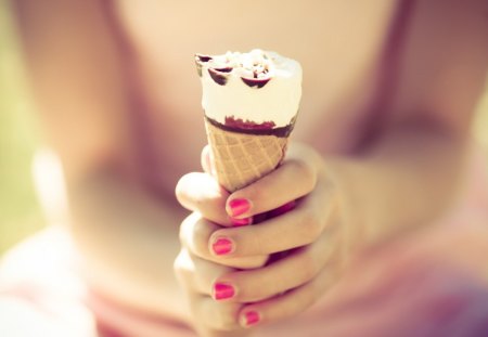 ICE CREAM - nice, hot, cool, wallpaper, food