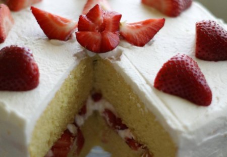 FRESH CREAM CAKE - nice, hot, cool, wallpaper, food