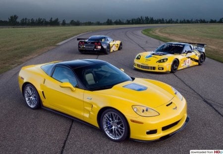 Chevrolet Corvette - corvette, chevrolet, car, road