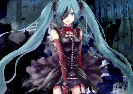 Vocaloid, Hatsune Miku, Patch - hatsune, miku, vocaloid, patch