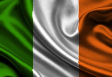 Ireland - flag, ireland, symbol, texture, country