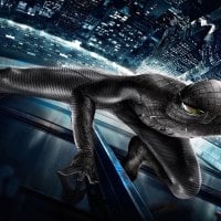 The Amazing Spiderman HD Wallpaper- Andrew Garfiled  - Black Suited Spiderman HD 1080p