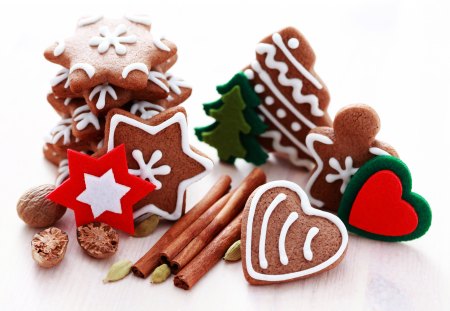 Christmas Sweets - pretty, magic, wood, sweets, holidays, cookie, christmas sweets, christmas cookies, holiday, magic christmas, merry christmas, xmas, beautiful, photography, beauty, lovely, sweet, christmas, wooden, cookies, happy holidays