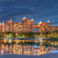 atlantis in the bahamas hdr