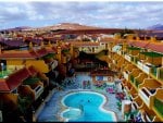 pool in a desert resort