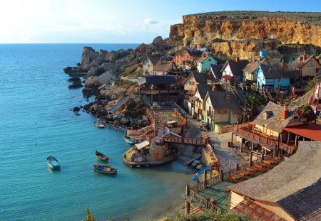 wondrous coastal village in malta