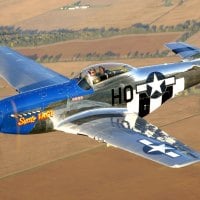 classic p51 mustang