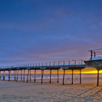 pier sunrise