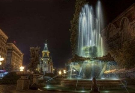 Timisoara in the night - ra, soa, ti, mi, in, night