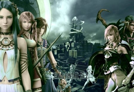 FINAL FANTASY XIII-2 - lightning farron, yeul, noel kreiss, ff13-2, final fantasy 13-2, serah farron, caius ballad, games, ff13, final fantasy 13