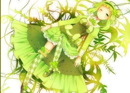 vocaloid-megpoid - gumi, music, manga, anime