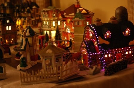 Christmas Village - christmas village, little christmas village, christmas decorations, christmas town