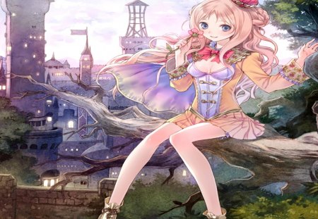 Merurulince Rede Arls - cg, game, girl, atelier, scenic