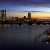 city â€‹â€‹skyline near the ocean