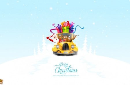 Santa Claus- Gifts for delivery - santa, delivery, claus, gift