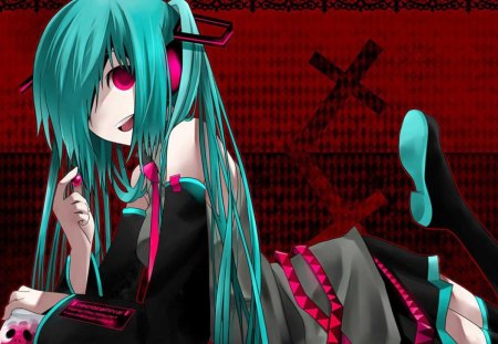 Hatsune Miku - vocaloid 1, hatsune, hatsune miku, vocaloid, miku