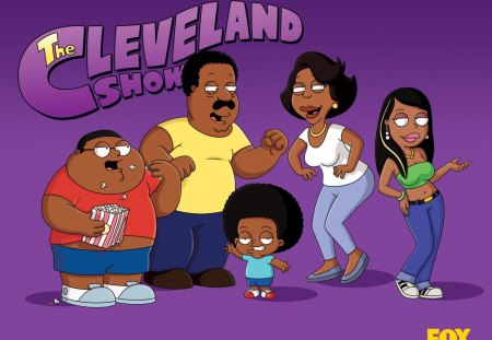 THE CLEVELAND SHOW - cartoon, funny, show, tv, series