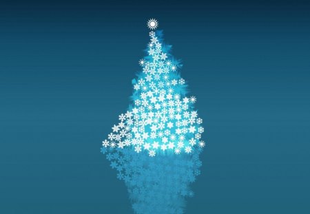 Blirk,Net,Blue,Christmas,Tree - blirk, blue, net, tree, christmas