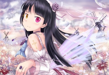 ore no imouto ga konna ni kawaii wake ga nai - red eyes, gokou ruri, anime, ring, manga