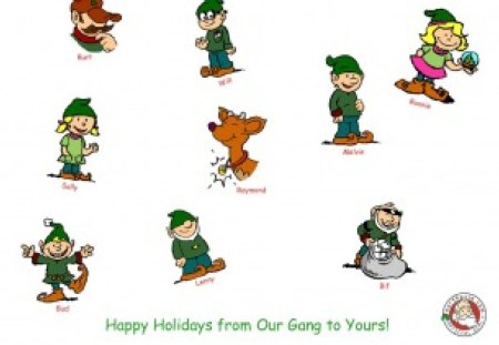 Happy Holidays From The North Pole - north, the, holidays, from, pole, happy