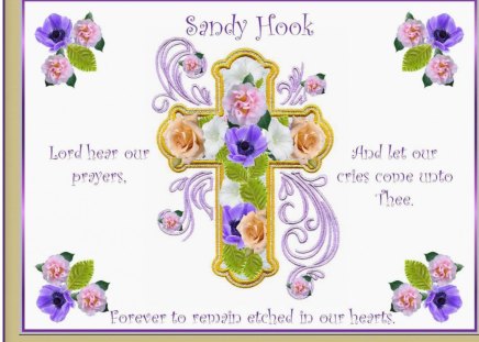 SANDY HOOK ELEMENTARY SCHOOL TRIBUTE-14TH DECEMBER 2012.