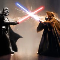 Darth Vader vs. Obi Wan Kenobi