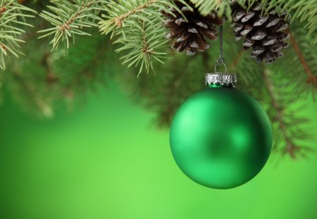 Green Ball - new year, beauty, xmas, happy holidays, magic, photography, magic christmas, christmas decoration, balls, pretty, decorations, holiday, ball, lovely, christmas, happy new year, christmas balls, holidays, merry christmas, beautiful, decoration