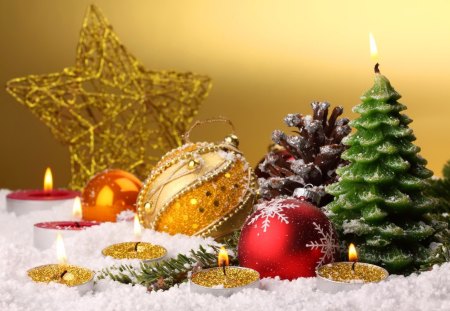 Christmas decoration - Other & Abstract Background Wallpapers on ...