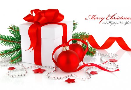 *** Merry Christmas and happy New Year *** - merry, happy, new, wshes, happines, year, christmas