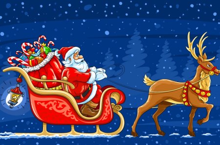 *** Santa Claus is coming *** - wishes, christmas, hope, happines, merry, happy