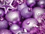 PURPLE DECORATIONS