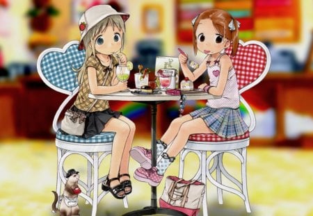 Eating Out - ana, ichigo mashimaro, anime, miu